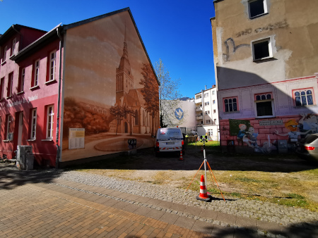 Durchführung einer Grenzfeststellung im Rahmen eines Bauantrags in der Hanse- und Universitätsstadt Rostock